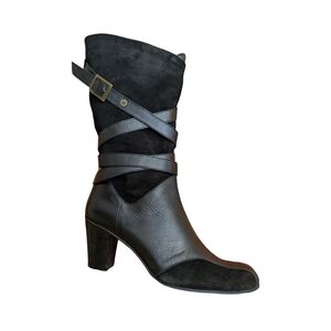 Black Heeled Boots
